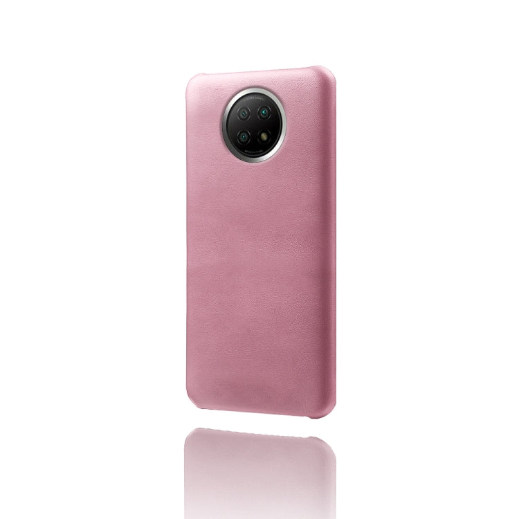 For Xiaomi Redmi Note 9 5G Calf Texture PC + PU Phone Case