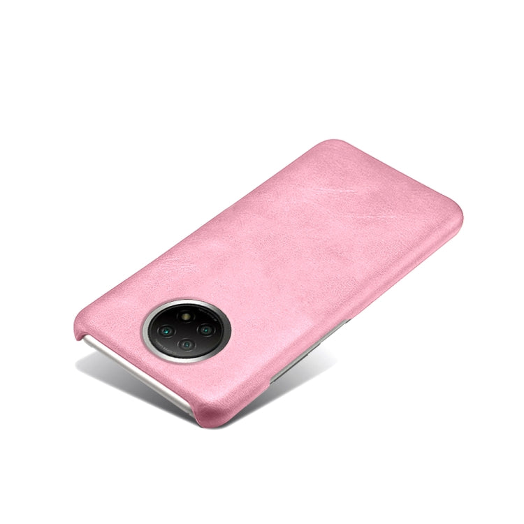 For Xiaomi Redmi Note 9 5G Calf Texture PC + PU Phone Case