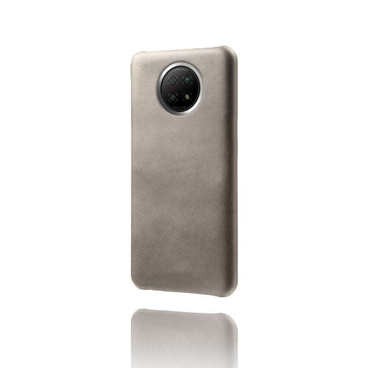 For Xiaomi Redmi Note 9 5G Calf Texture PC + PU Phone Case