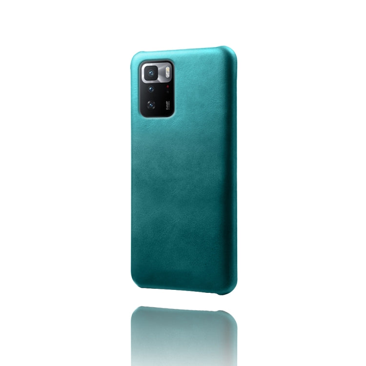 For Xiaomi Redmi Note 10 Pro 5G Calf Texture PC + PU Phone Case