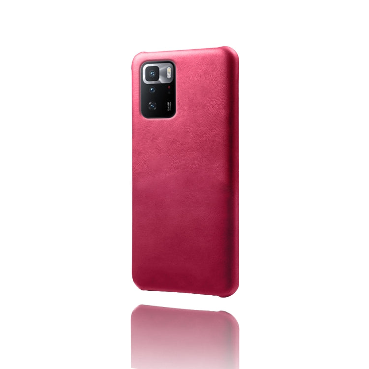 For Xiaomi Redmi Note 10 Pro 5G Calf Texture PC + PU Phone Case