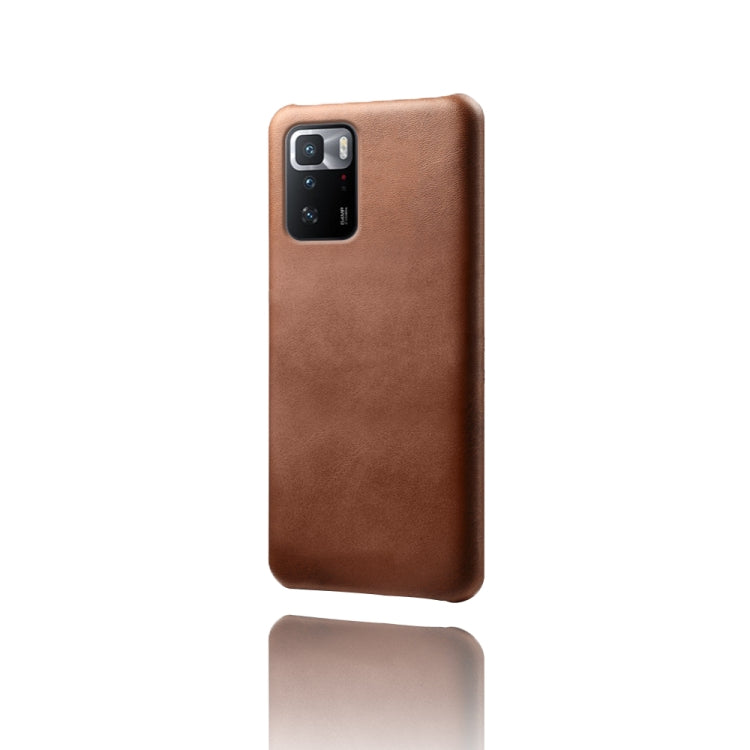 For Xiaomi Redmi Note 10 Pro 5G Calf Texture PC + PU Phone Case