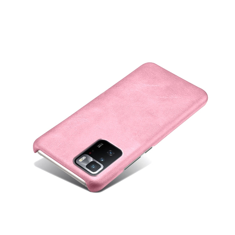 For Xiaomi Redmi Note 10 Pro 5G CN Version Calf Texture PC + PU Phone Case