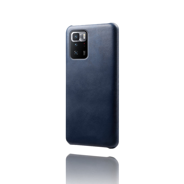 For Xiaomi Redmi Note 10 Pro 5G CN Version Calf Texture PC + PU Phone Case