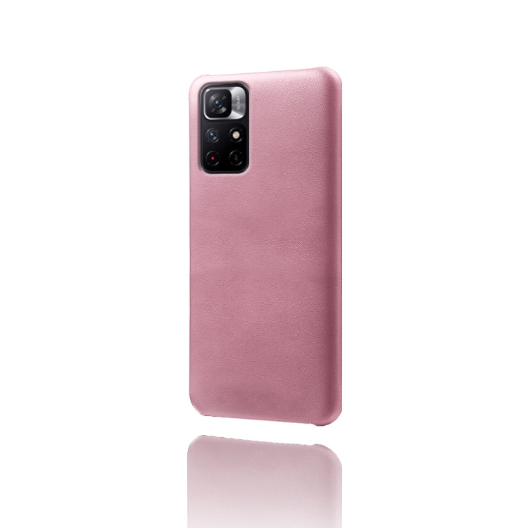 For Xiaomi Redmi Note 11 5G Calf Texture PC + PU Phone Case