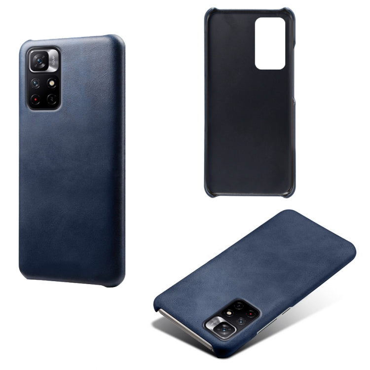 For Xiaomi Redmi Note 11 5G Calf Texture PC + PU Phone Case