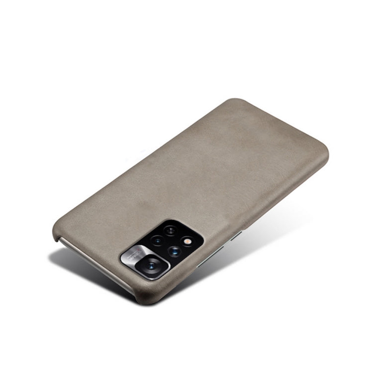 For Xiaomi Redmi Note 11 Pro 5G Calf Texture PC + PU Phone Case