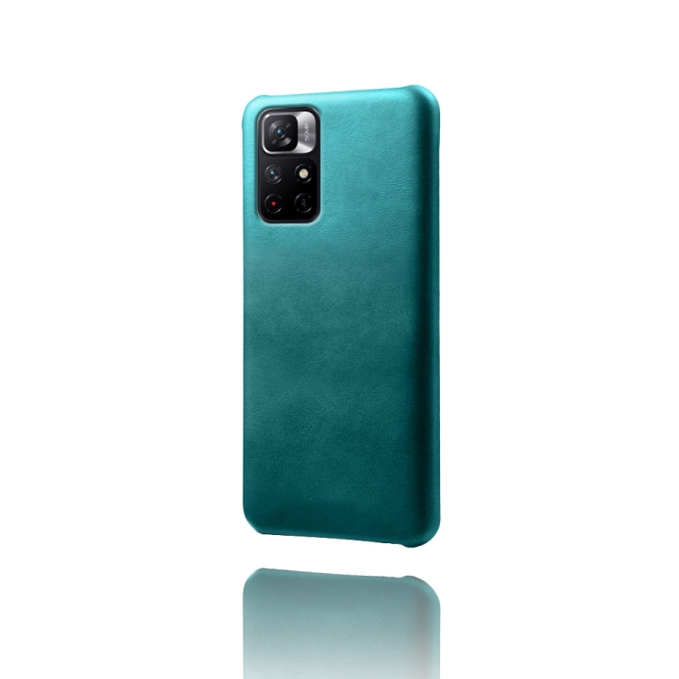 For Xiaomi Redmi Note 11T 5G Calf Texture PC + PU Phone Case