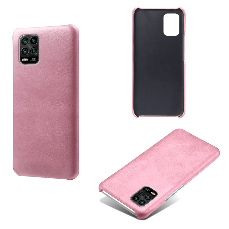 For Xiaomi Mi 10 Lite 5G / Mi 10 Youth 5G Calf Texture PC + PU Phone Case
