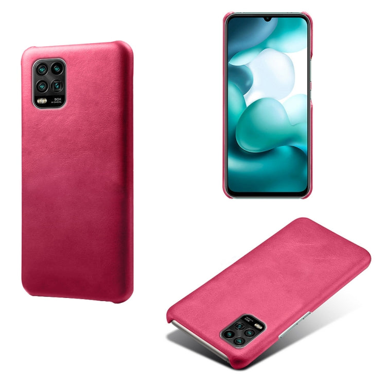 For Xiaomi Mi 10 Lite 5G / Mi 10 Youth 5G Calf Texture PC + PU Phone Case