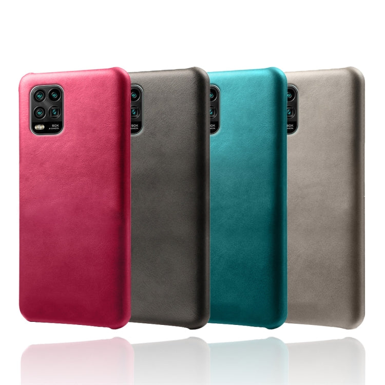 For Xiaomi Mi 10 Lite 5G / Mi 10 Youth 5G Calf Texture PC + PU Phone Case