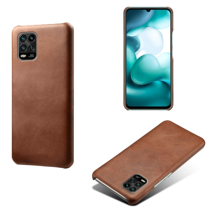 For Xiaomi Mi 10 Lite 5G / Mi 10 Youth 5G Calf Texture PC + PU Phone Case