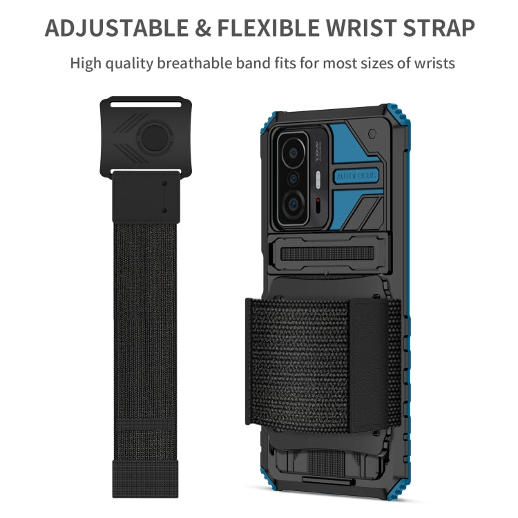 For Xiaomi 11T / 11T Pro Armor Wristband Phone Case