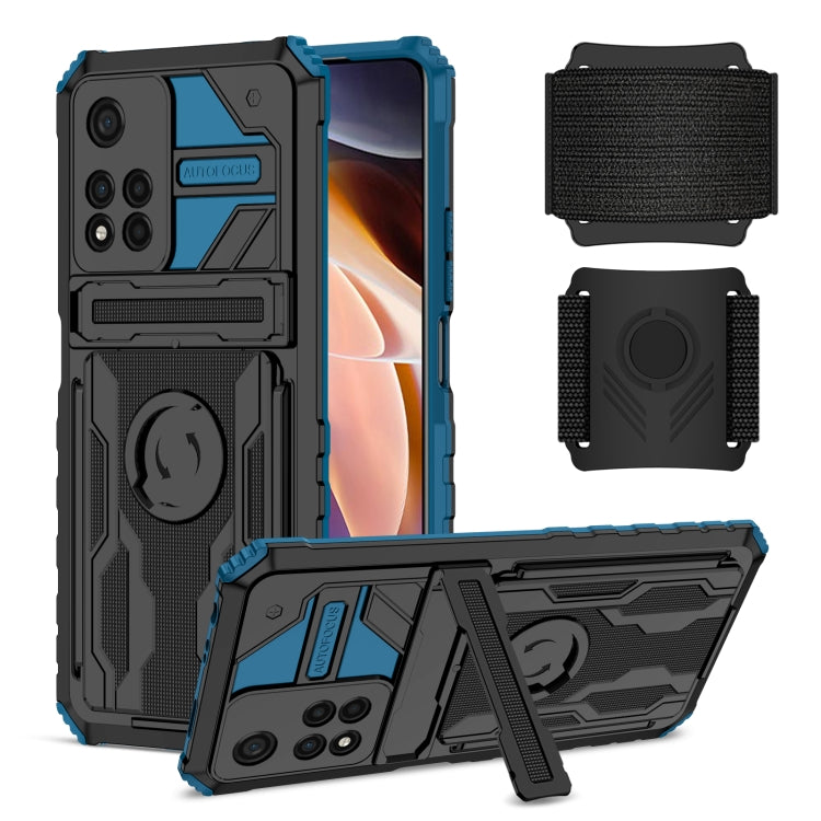 For Xiaomi Redmi Note 11 Pro Armor Wristband Phone Case