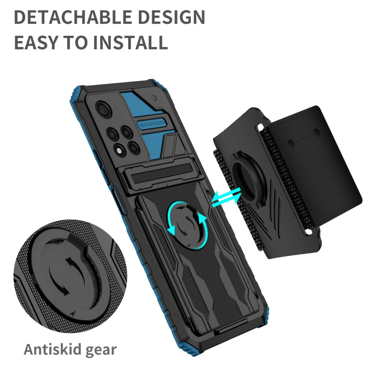 For Xiaomi Redmi Note 11 Pro Armor Wristband Phone Case