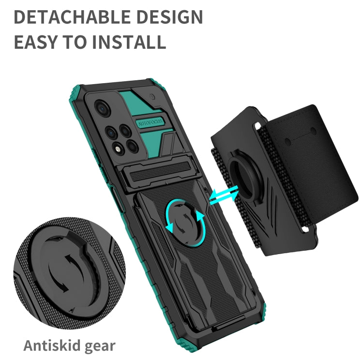For Xiaomi Redmi Note 11 Pro Armor Wristband Phone Case
