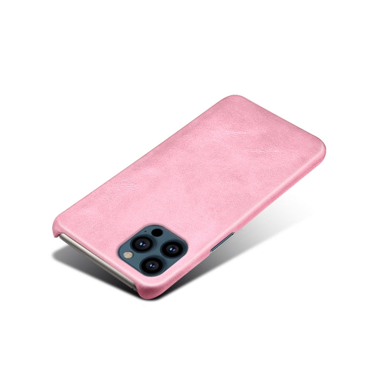 For iPhone 13 Pro Calf Texture PC + PU Phone Case