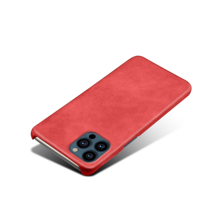 For iPhone 13 Pro Calf Texture PC + PU Phone Case