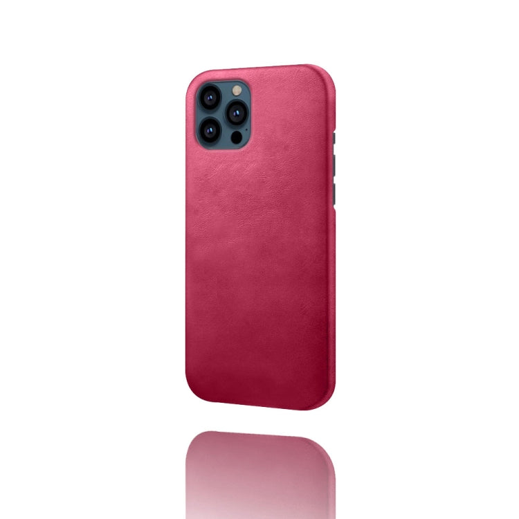 For iPhone 13 Pro Calf Texture PC + PU Phone Case