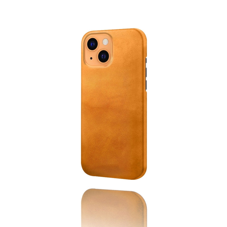 For iPhone 13 mini Calf Texture PC + PU Phone Case