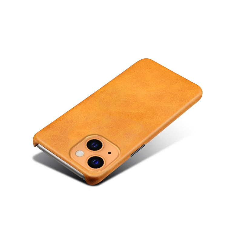 For iPhone 13 mini Calf Texture PC + PU Phone Case