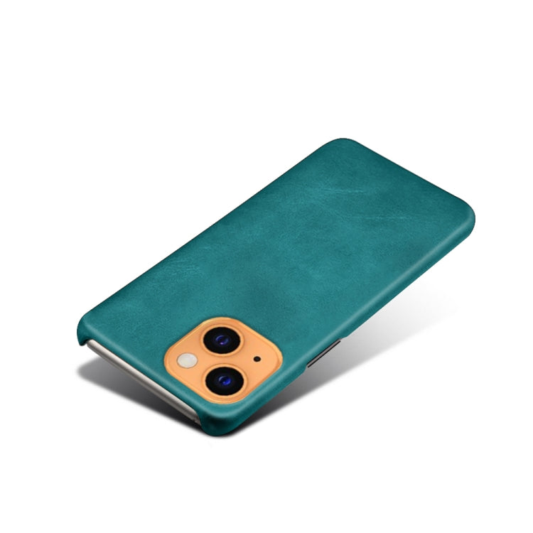 For iPhone 13 mini Calf Texture PC + PU Phone Case