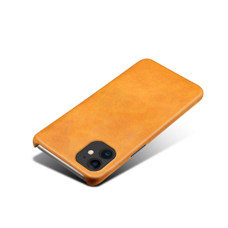Calf Texture PC + PU Phone Case For iPhone 11