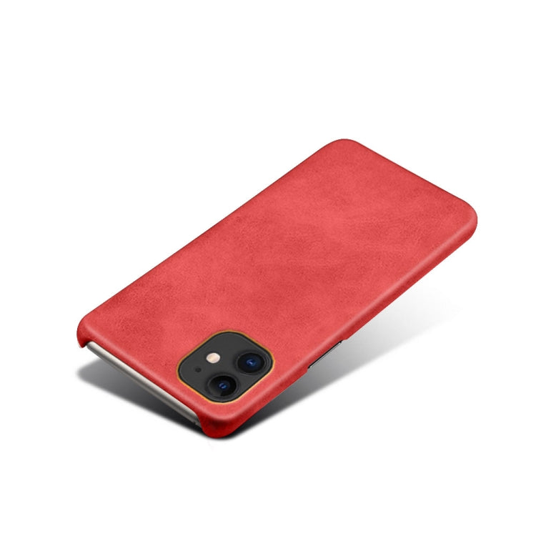 Calf Texture PC + PU Phone Case For iPhone 11
