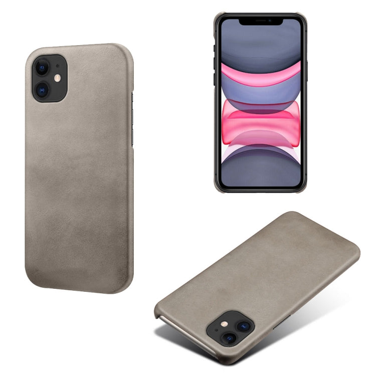 Calf Texture PC + PU Phone Case For iPhone 11