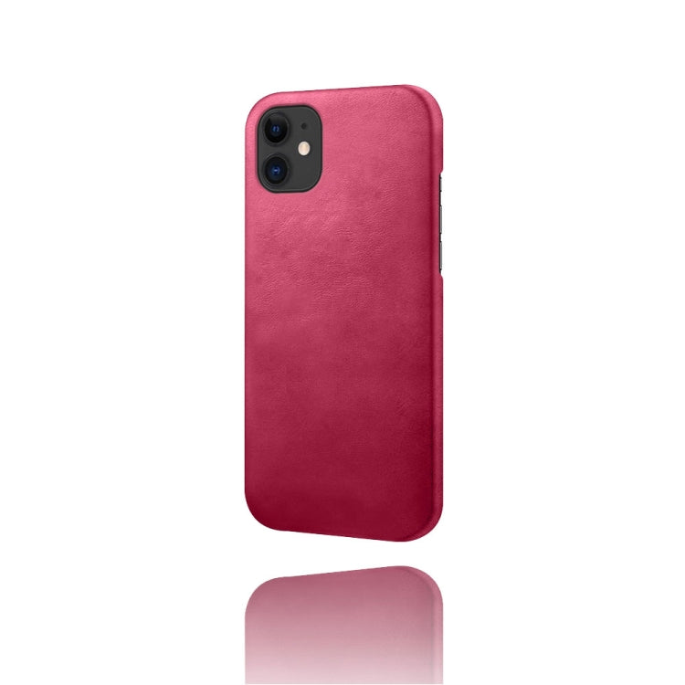 Calf Texture PC + PU Phone Case For iPhone 11