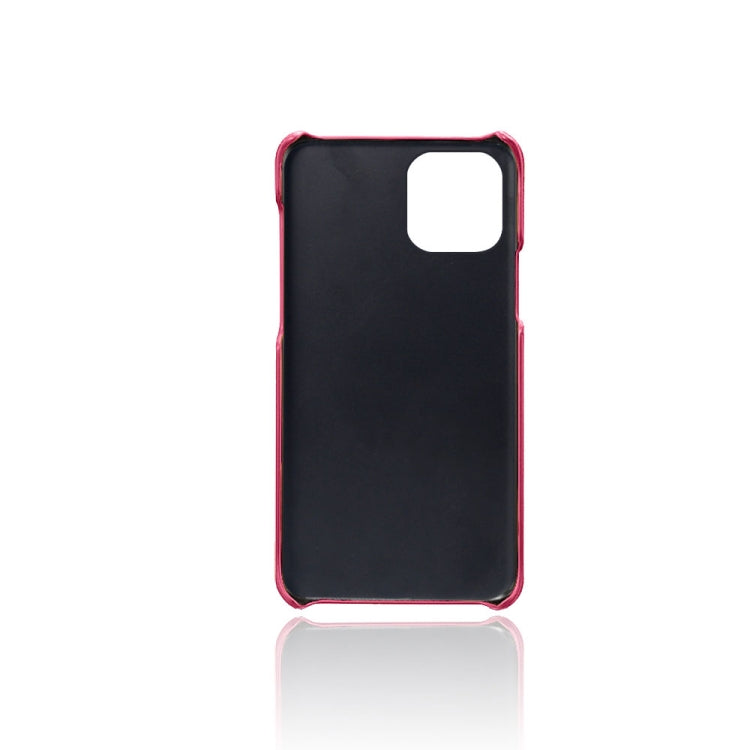 Calf Texture PC + PU Phone Case For iPhone 11