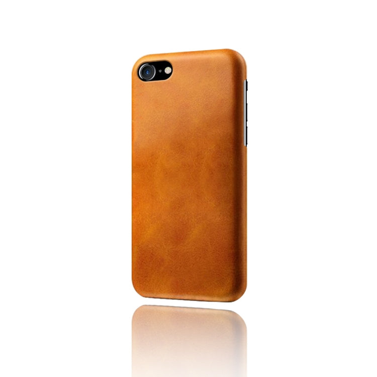 For iPhone SE 2022 / SE 2020 / 8 / 7 Calf Texture PC + PU Phone Case