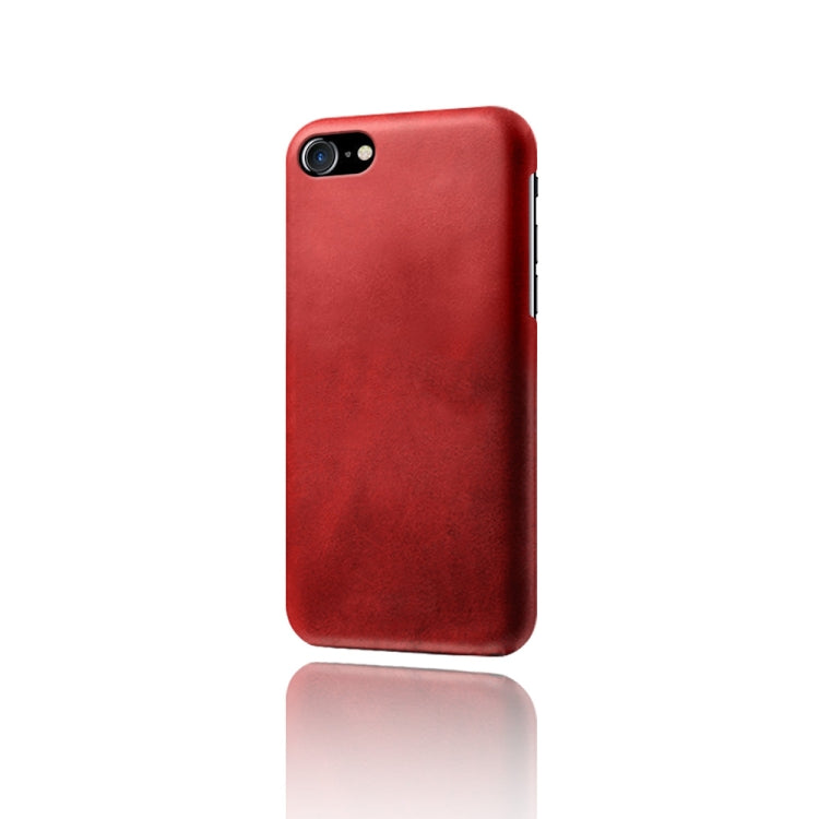 For iPhone SE 2022 / SE 2020 / 8 / 7 Calf Texture PC + PU Phone Case