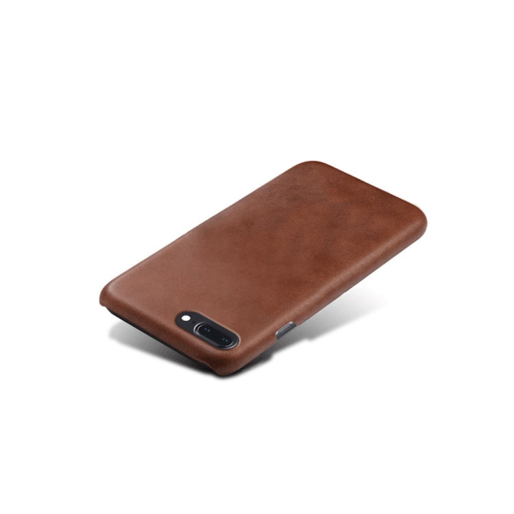 Calf Texture PC + PU Phone Case For iPhone 8 Plus & 7 Plus