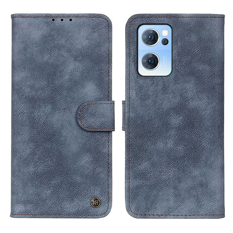 For OPPO Reno7 5G Antelope Texture Magnetic Buckle Leather Phone Case