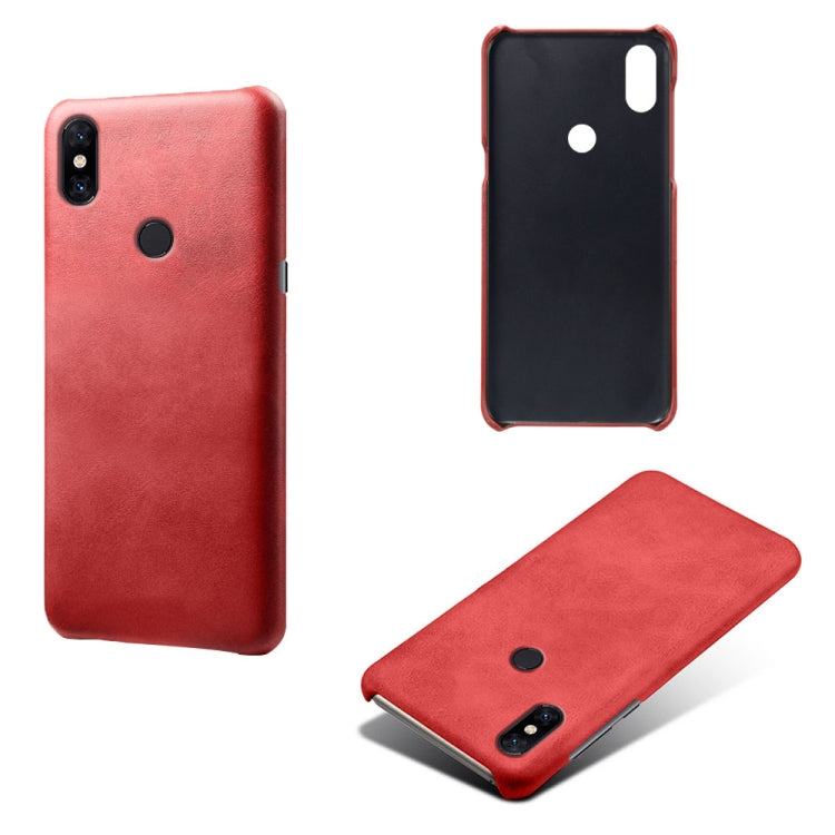 For Xiaomi Mi Mix 3 Calf Texture PC + PU Phone Case