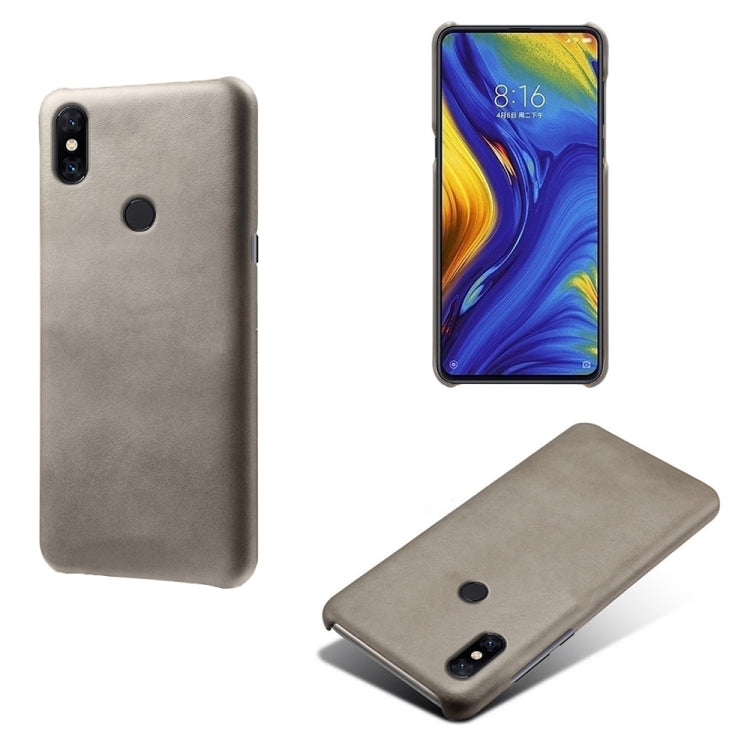 For Xiaomi Mi Mix 3 Calf Texture PC + PU Phone Case