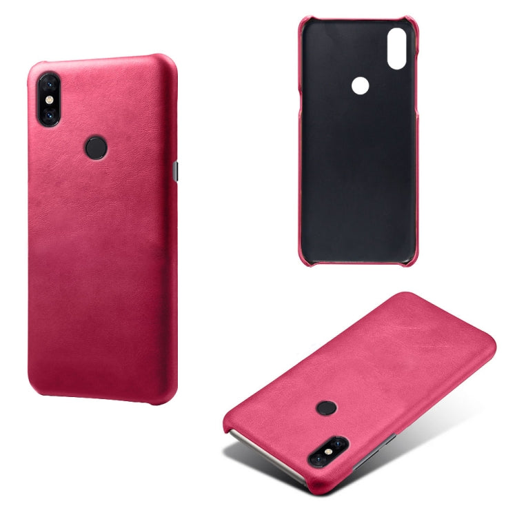 For Xiaomi Mi Mix 3 Calf Texture PC + PU Phone Case