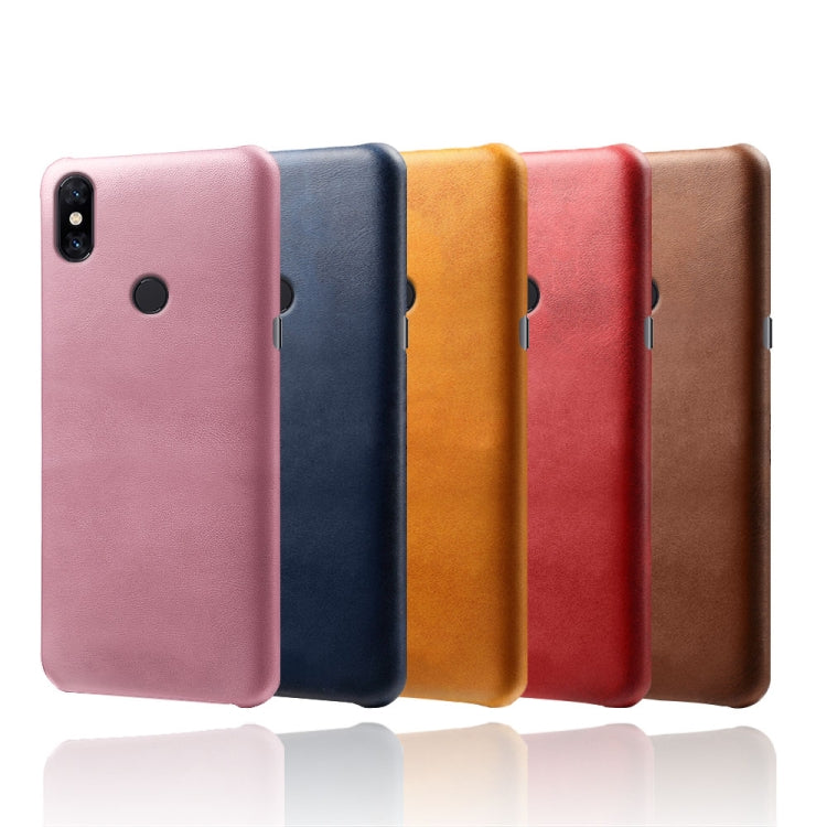 For Xiaomi Mi Mix 3 Calf Texture PC + PU Phone Case