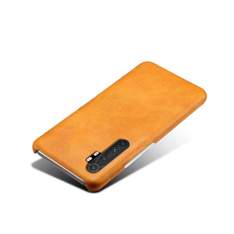 For Xiaomi Mi Note 10 Lite Calf Texture PC + PU Phone Case