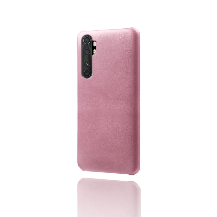 For Xiaomi Mi Note 10 Lite Calf Texture PC + PU Phone Case