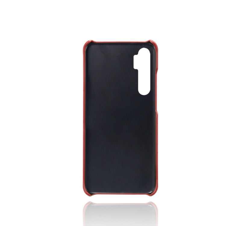 For Xiaomi Mi Note 10 Lite Calf Texture PC + PU Phone Case