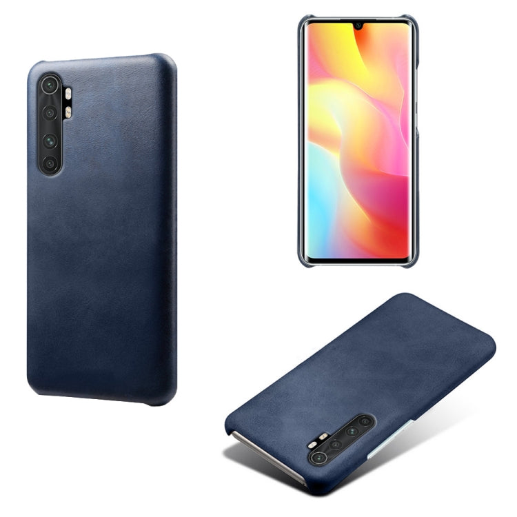 For Xiaomi Mi Note 10 Lite Calf Texture PC + PU Phone Case