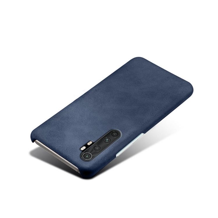 For Xiaomi Mi Note 10 Lite Calf Texture PC + PU Phone Case