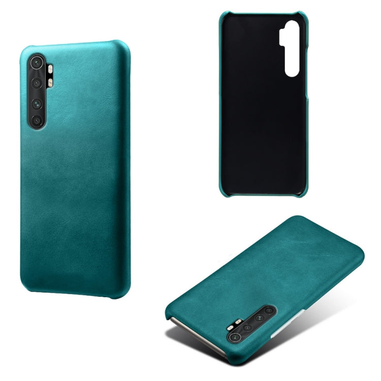 For Xiaomi Mi Note 10 Lite Calf Texture PC + PU Phone Case