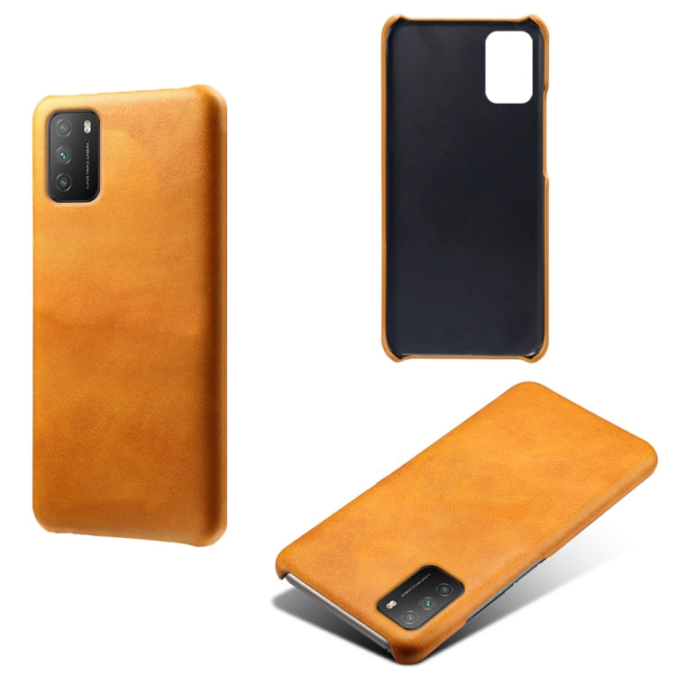 For Xiaomi Poco M3 Calf Texture PC + PU Phone Case