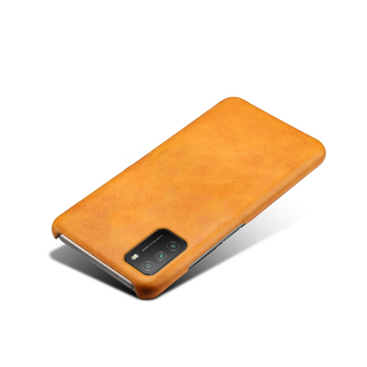 For Xiaomi Poco M3 Calf Texture PC + PU Phone Case