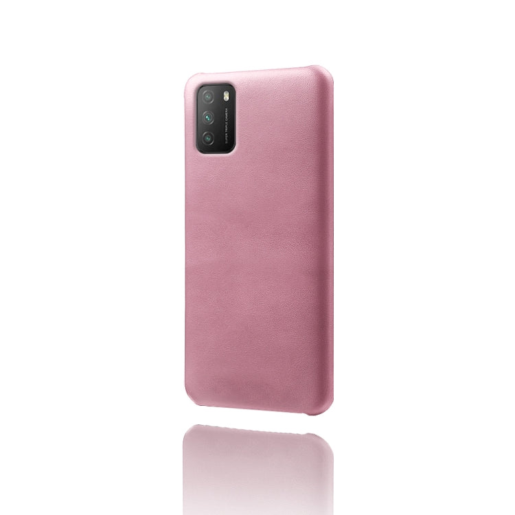 For Xiaomi Poco M3 Calf Texture PC + PU Phone Case