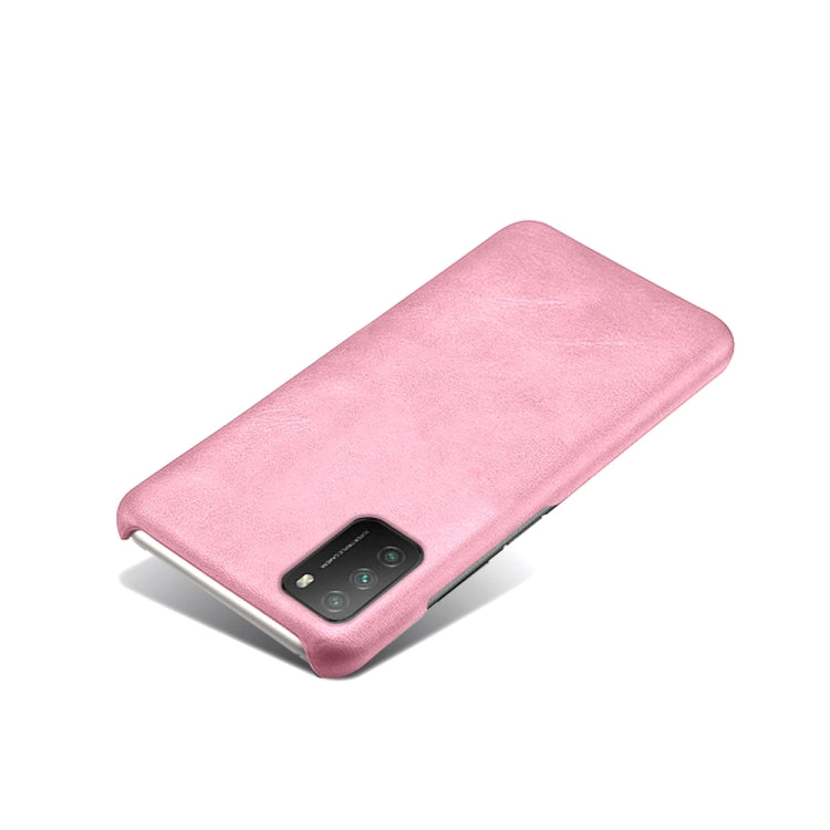 For Xiaomi Poco M3 Calf Texture PC + PU Phone Case