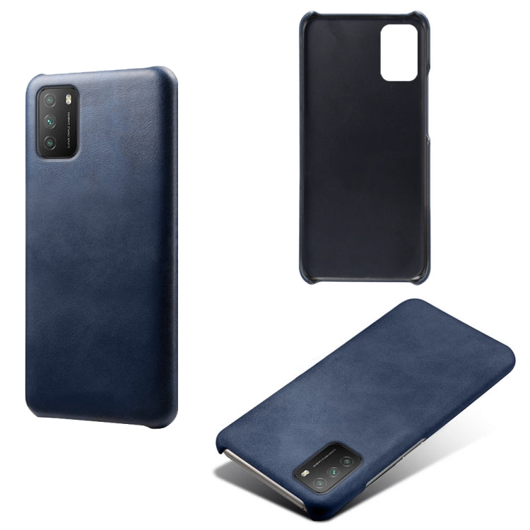 For Xiaomi Poco M3 Calf Texture PC + PU Phone Case